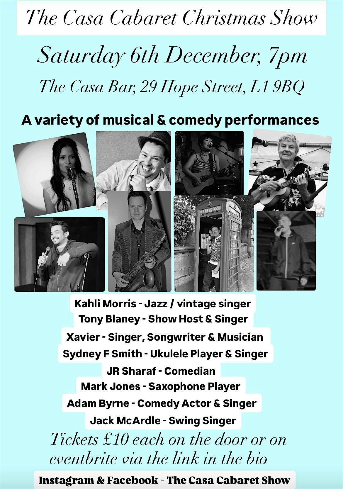 The Casa Cabaret Christmas Show