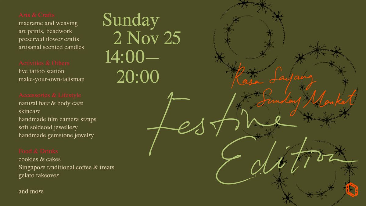 RASA Sayang Sunday Market: Festive Edition