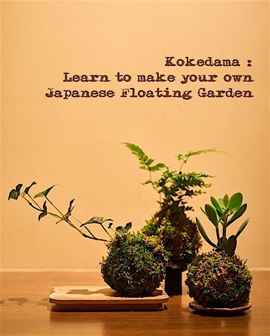 Kokedama : Learn to make your own Japanese Floating Garden