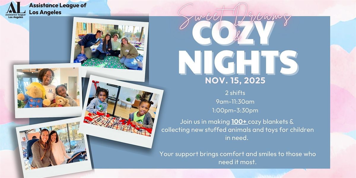 Family Day of Service 2025: Sweet Dreams and Cozy Nights