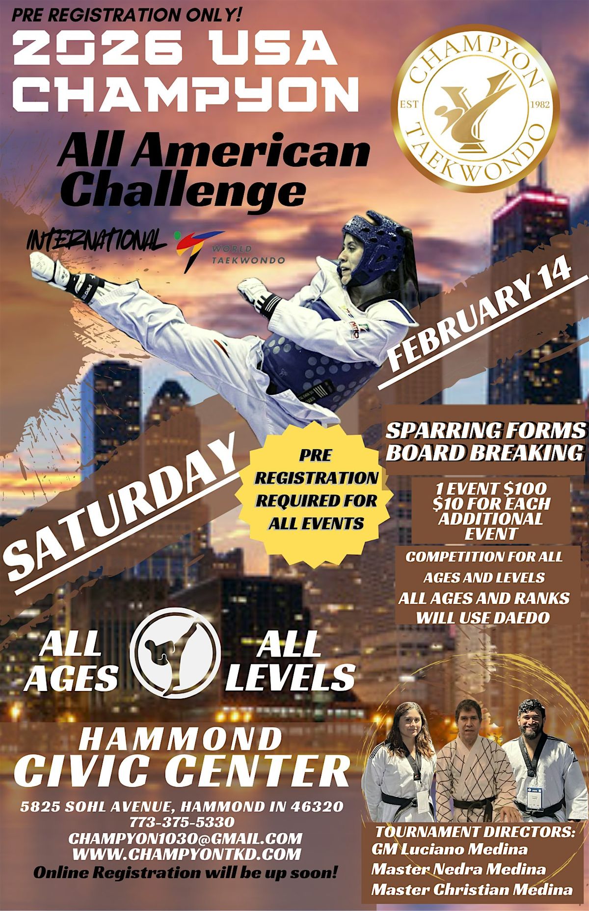 2026 ChampYon All American International Challenge