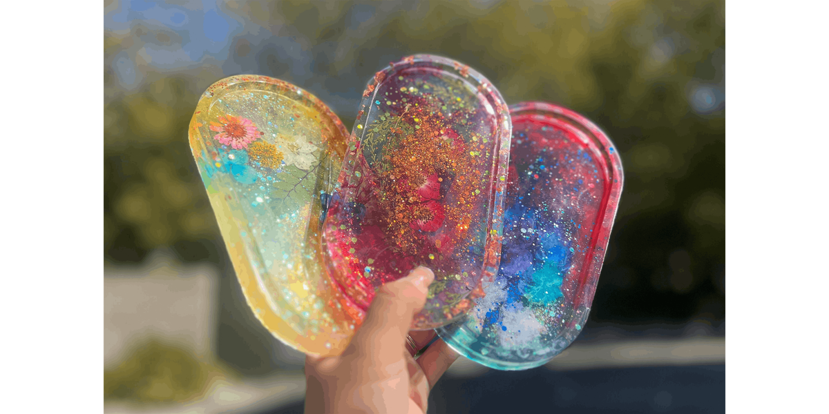 Craft Your Own Resin Tray - Art Class by Classpop!\u2122