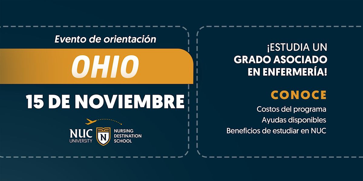 NUC Nursing Destination School Orientation: Ohio