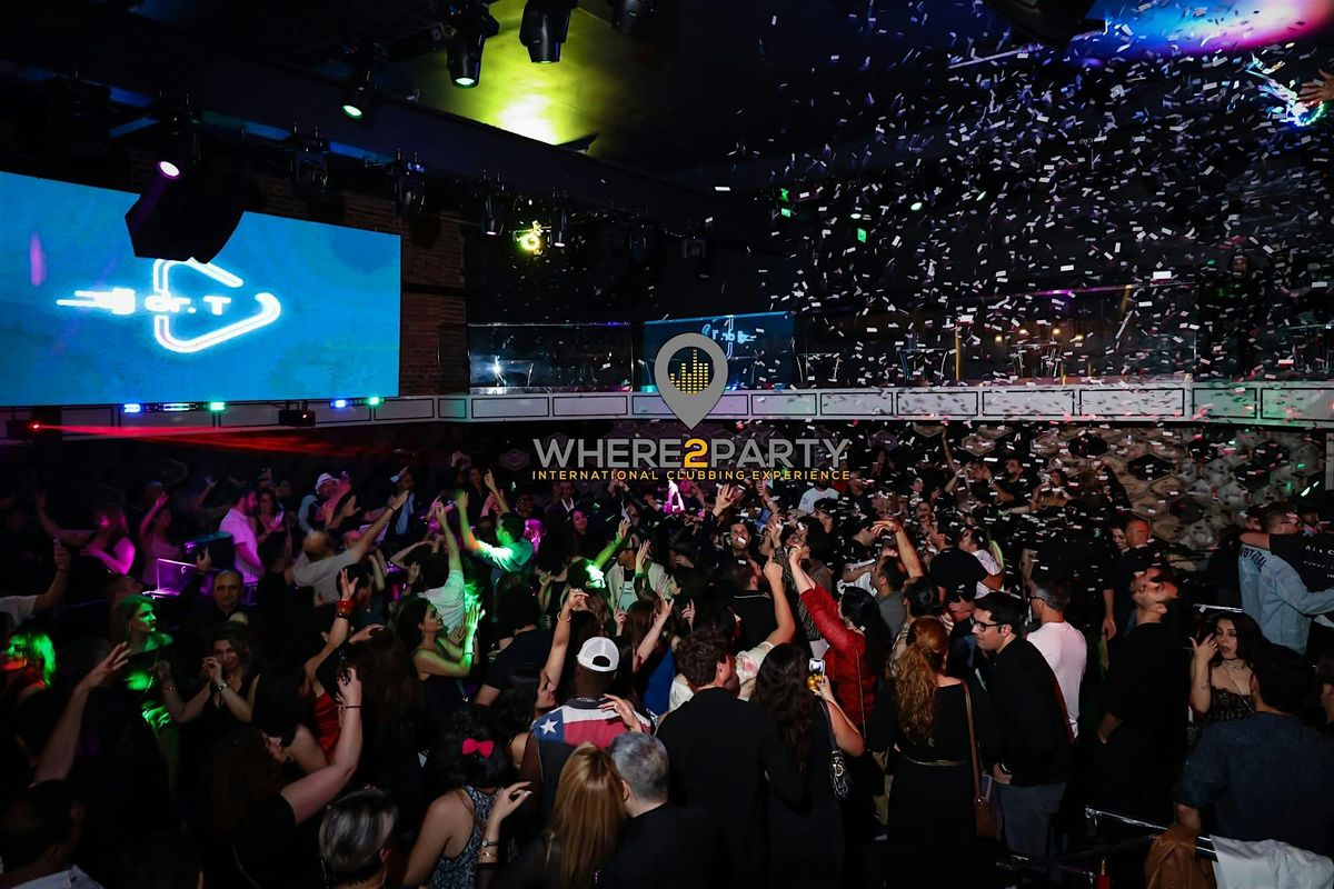 BLACK & WHITE PERSIAN CLUB NIGHT @ EVE SF NIGHTCLUB