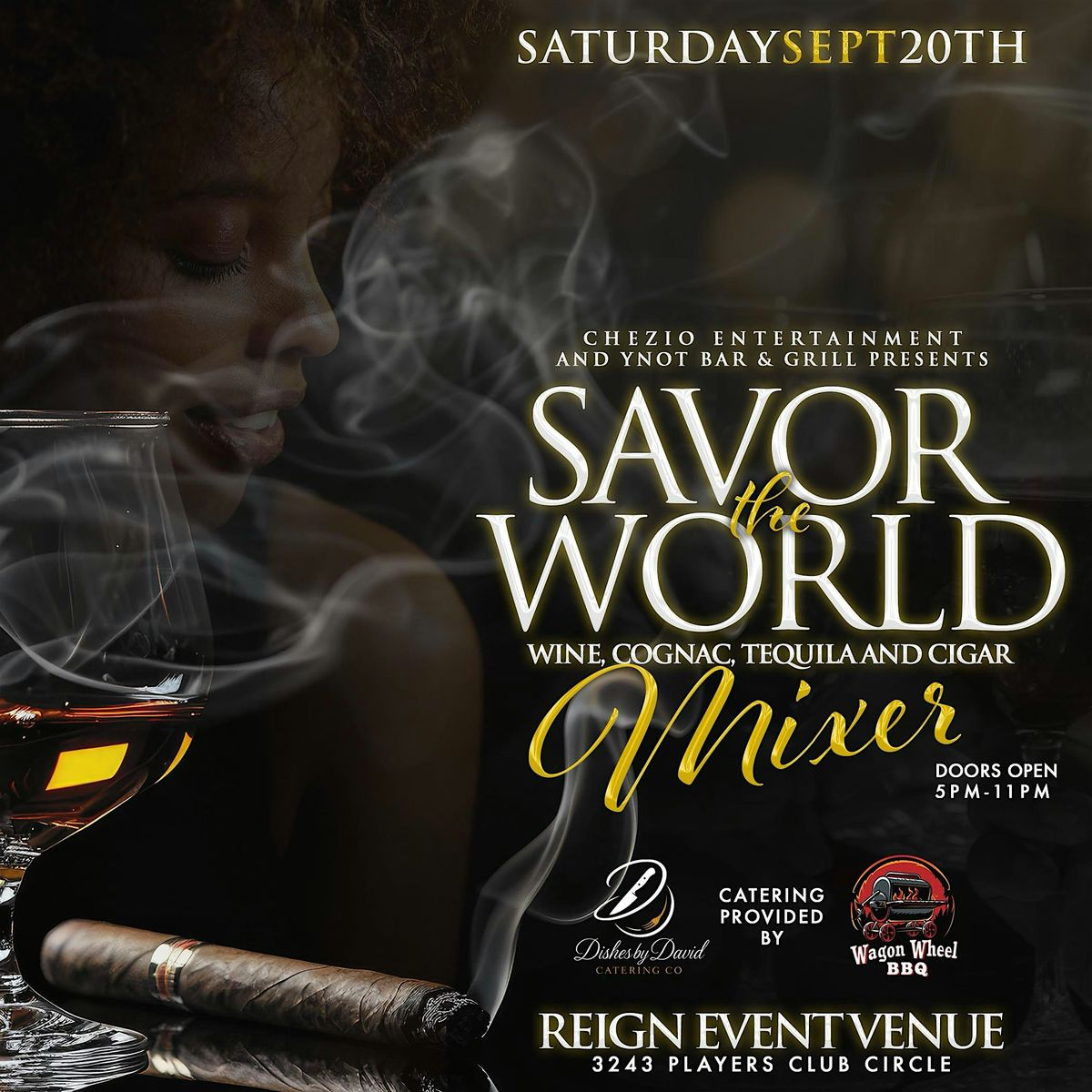 ChezioEntertainment & Ynot Bar & Grill Savor The World Mixer