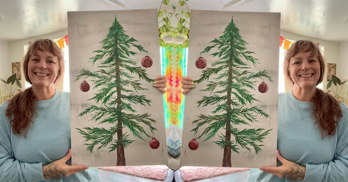 Christmas Tree: Glen Burnie, Bubba\u2019s 33 with Artist Katie Detrich!