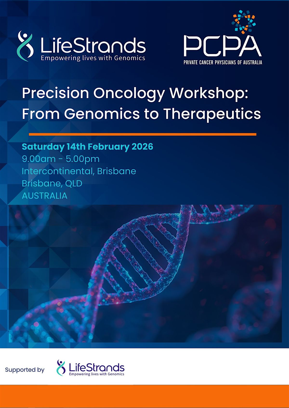 2026 Precision Oncology Workshop: From Genomics to Therapeutics