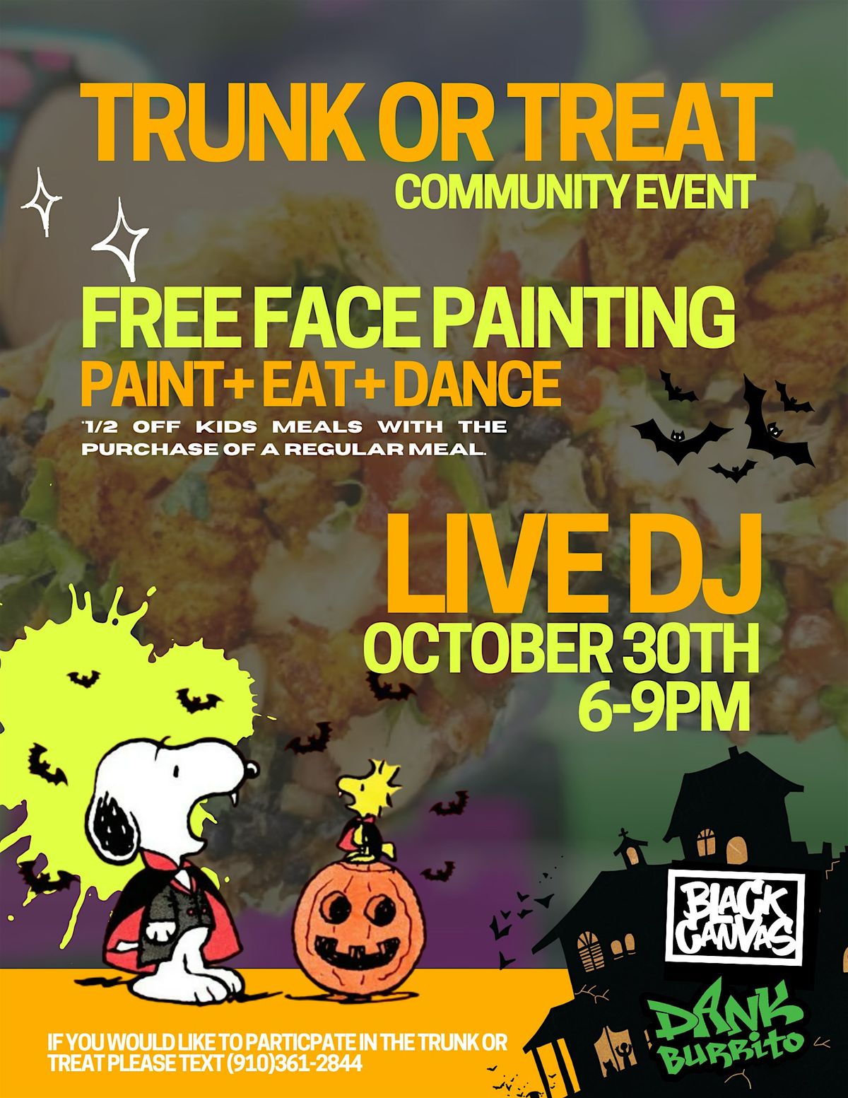 DANK BURRITO - TRUNK OR TREAT