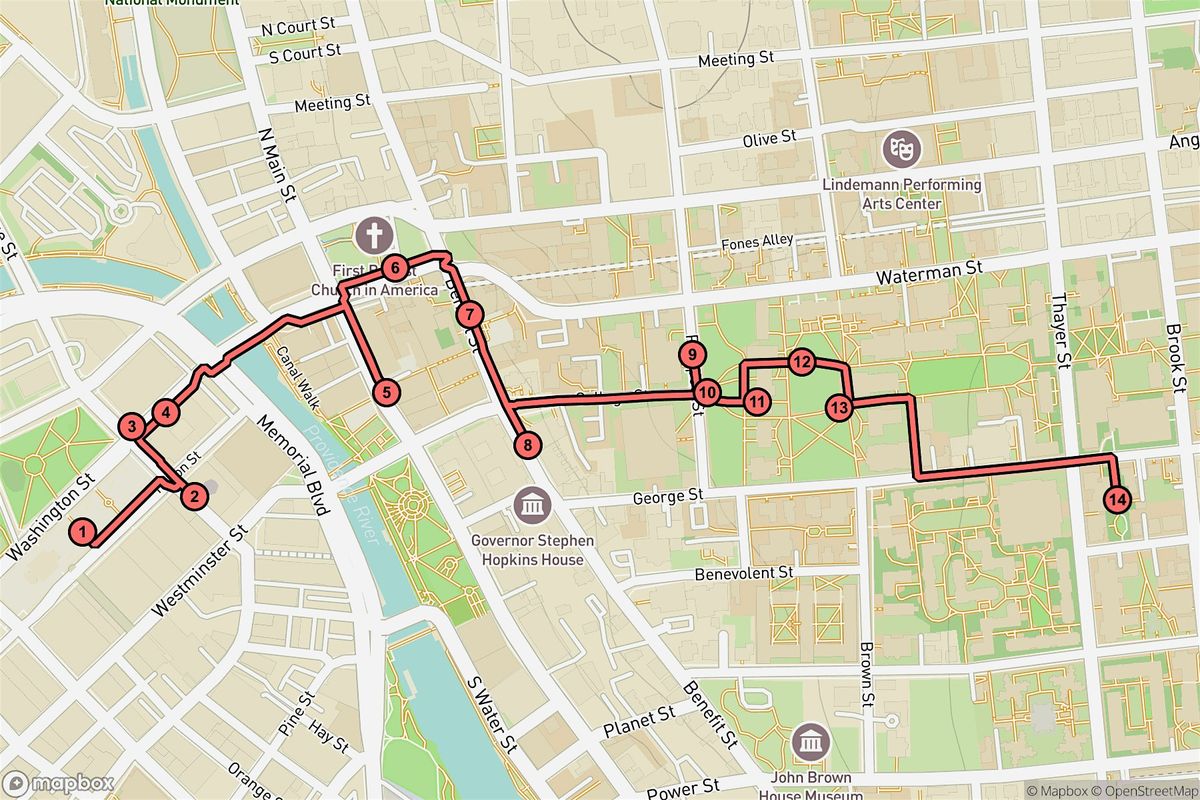 Providence Audio Tour: Pathways of Power, Learning, and Legacy