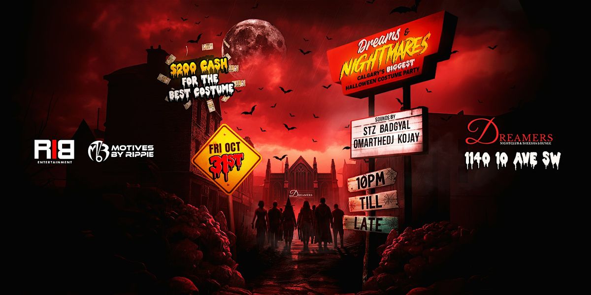 DREAMS & NIGHTMARES: HALLOWEEN COSTUME PARTY