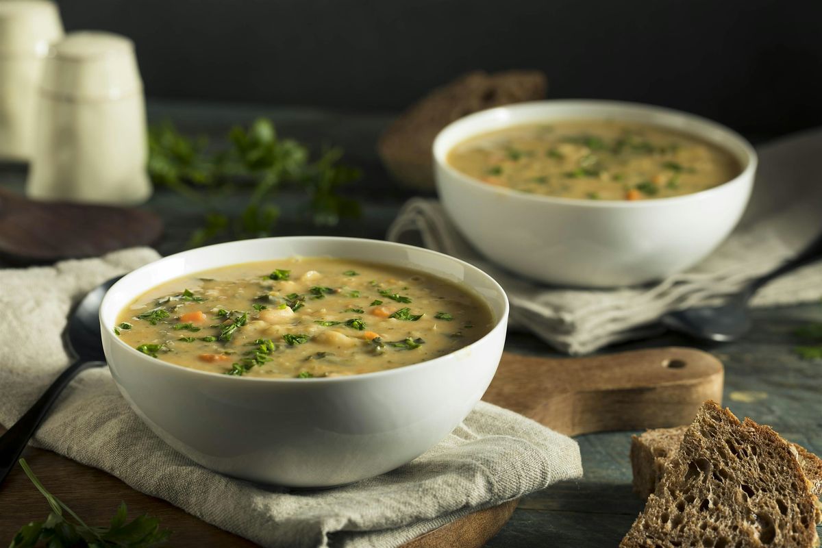 Let's do Lunch: Tuscan White Bean & Parmesan Soup