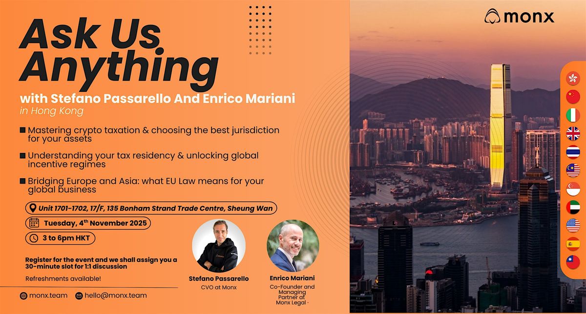 Ask Us Anything with Stefano Passarello & Enrico Mariani - In Hong Kong