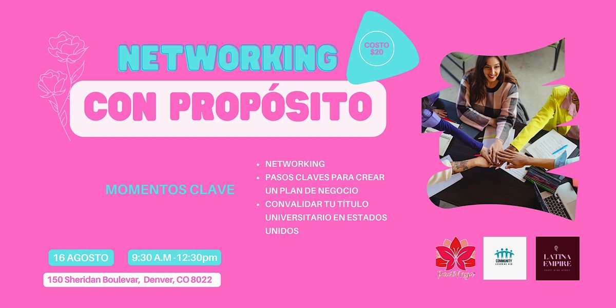 Encuentro de Networking para Profesionales y Emprendedores Hispanas