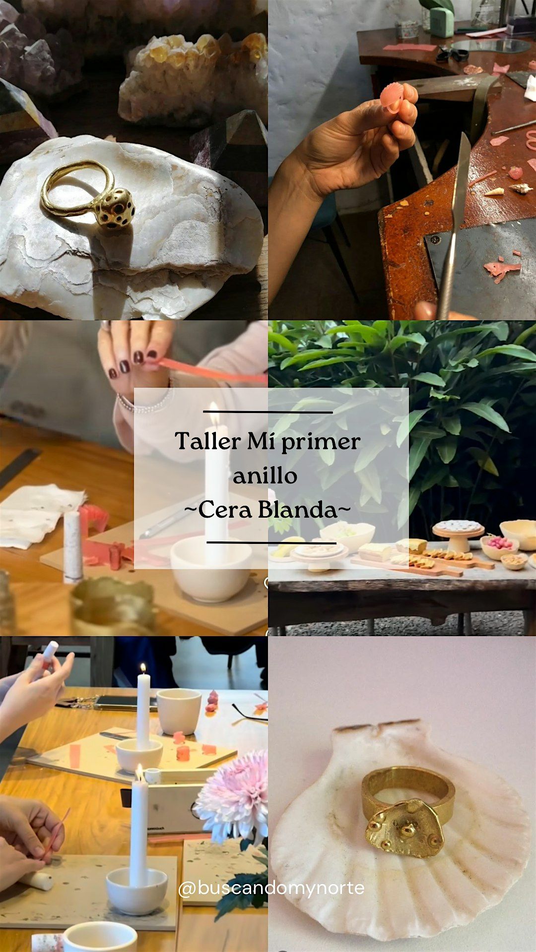 Taller de Joyer\u00eda de la Cera al Metal\/ Wax jewelry workshop