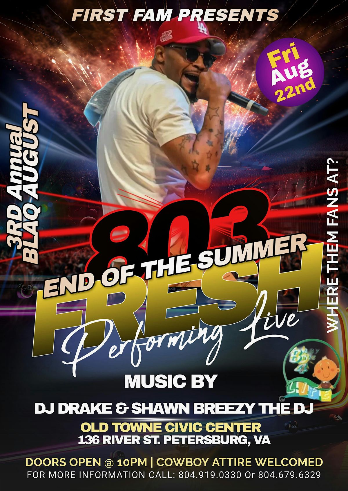 3rd Annual Blaq August Event