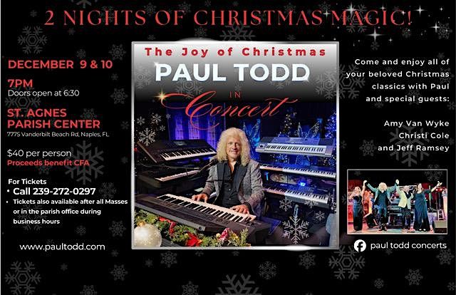 Paul Todd And Friends Christmas Concert