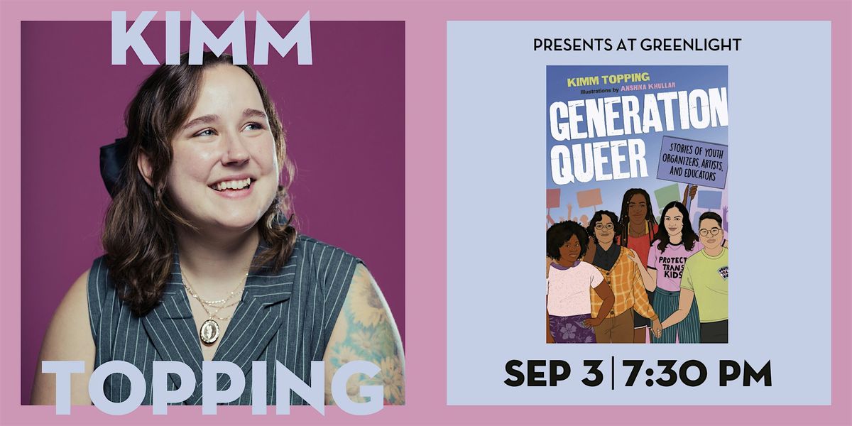 Book Event: Kimm Topping