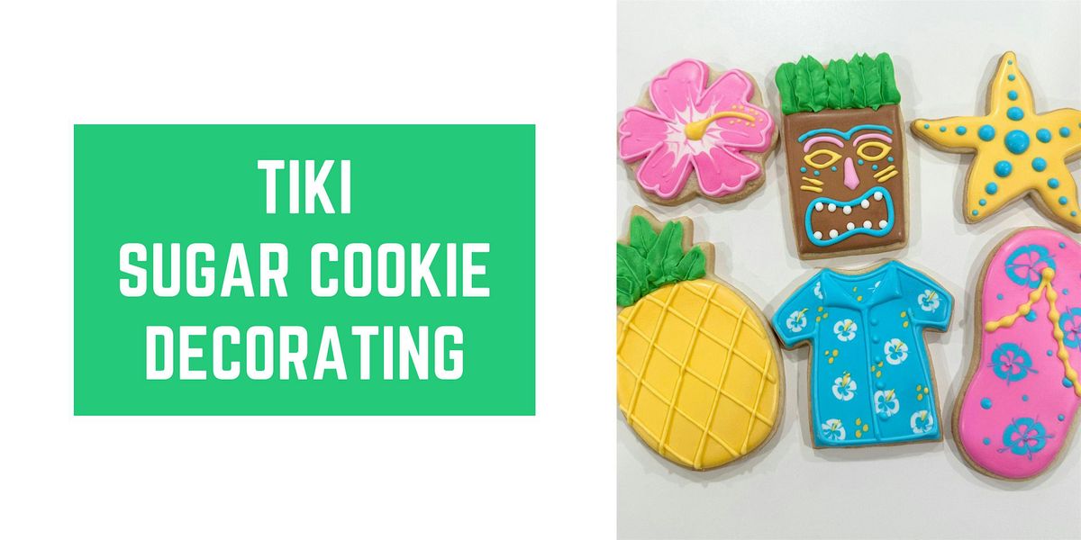 Tiki Sugar Cookie Decorating