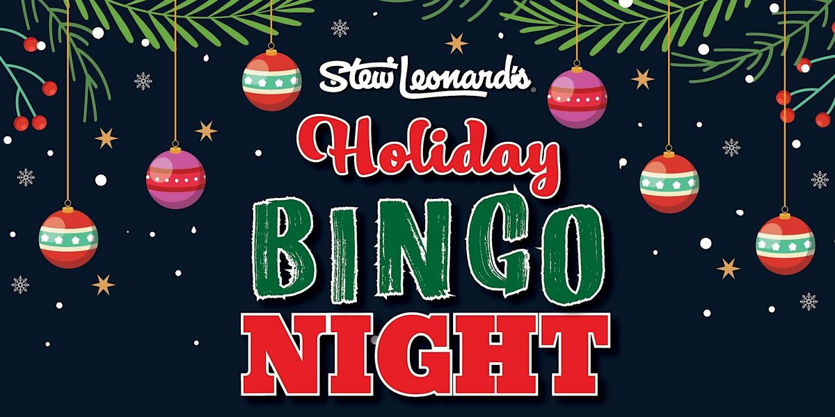 Holiday Bingo Night at Stews