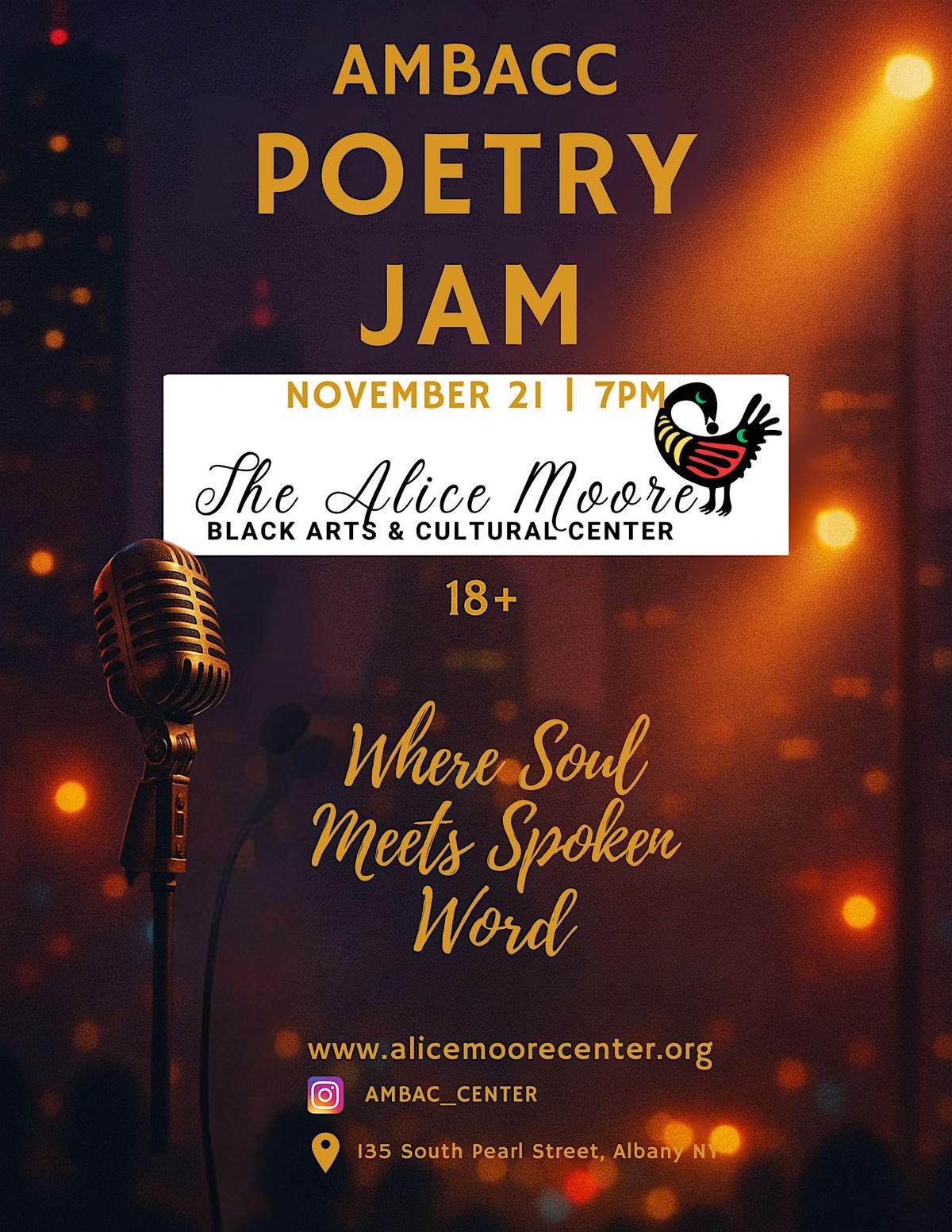 POETRY JAM @ AMBACC