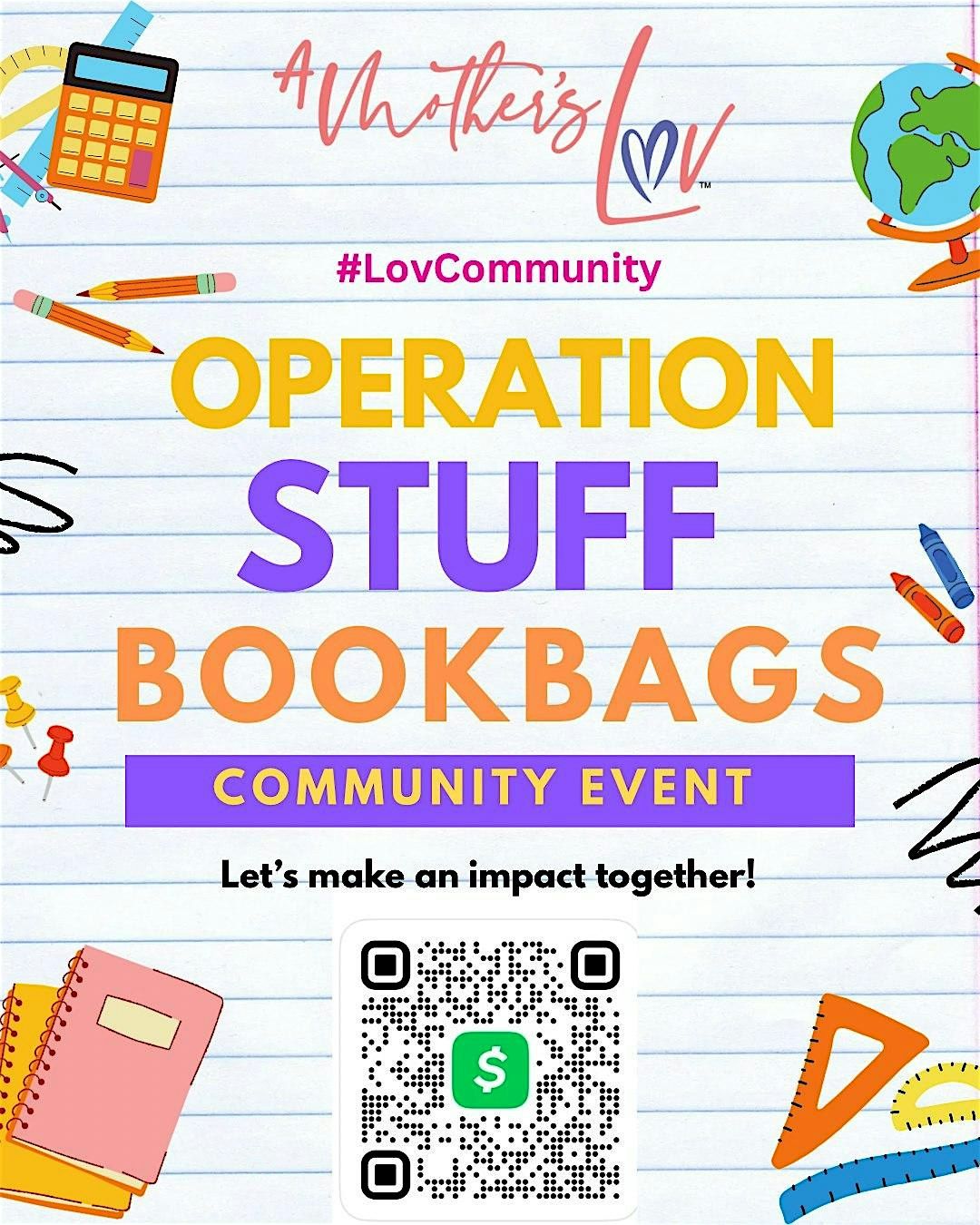 Lov Community Event : Operation Stuff Book Bags