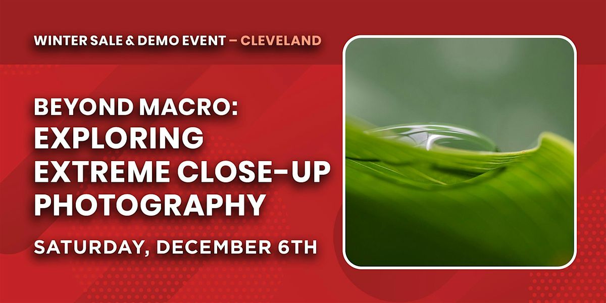 Beyond Macro: Exploring Extreme Close-Up Photography | Cleveland, OH