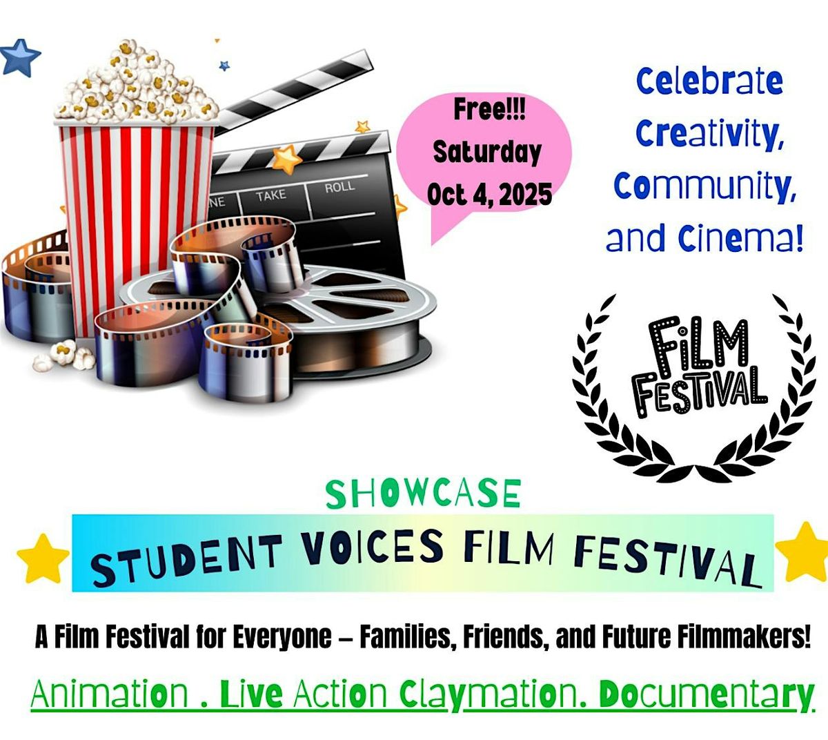 Free event: San Diego Student Voices Film Festival