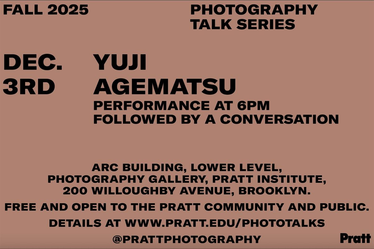 Photography Talk Series - Yugi Agematsu