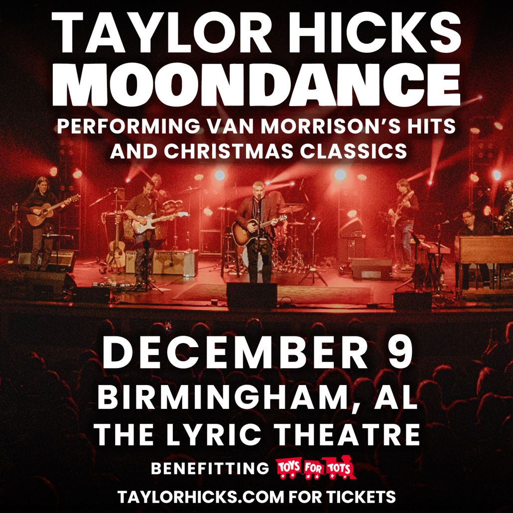 Taylor Hicks - MoonDance performing Van Morrison & Christmas Classics at Lyric Theatre Birmingham