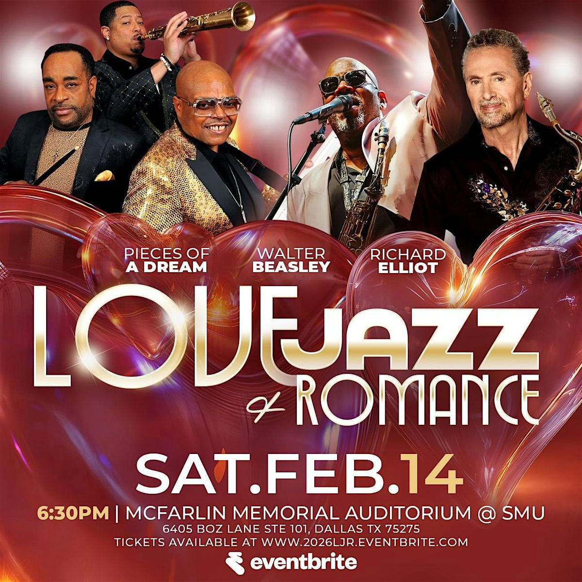 2026 LOVE JAZZ & ROMANCE @ SMU MCFARLIN AUDITORIUM