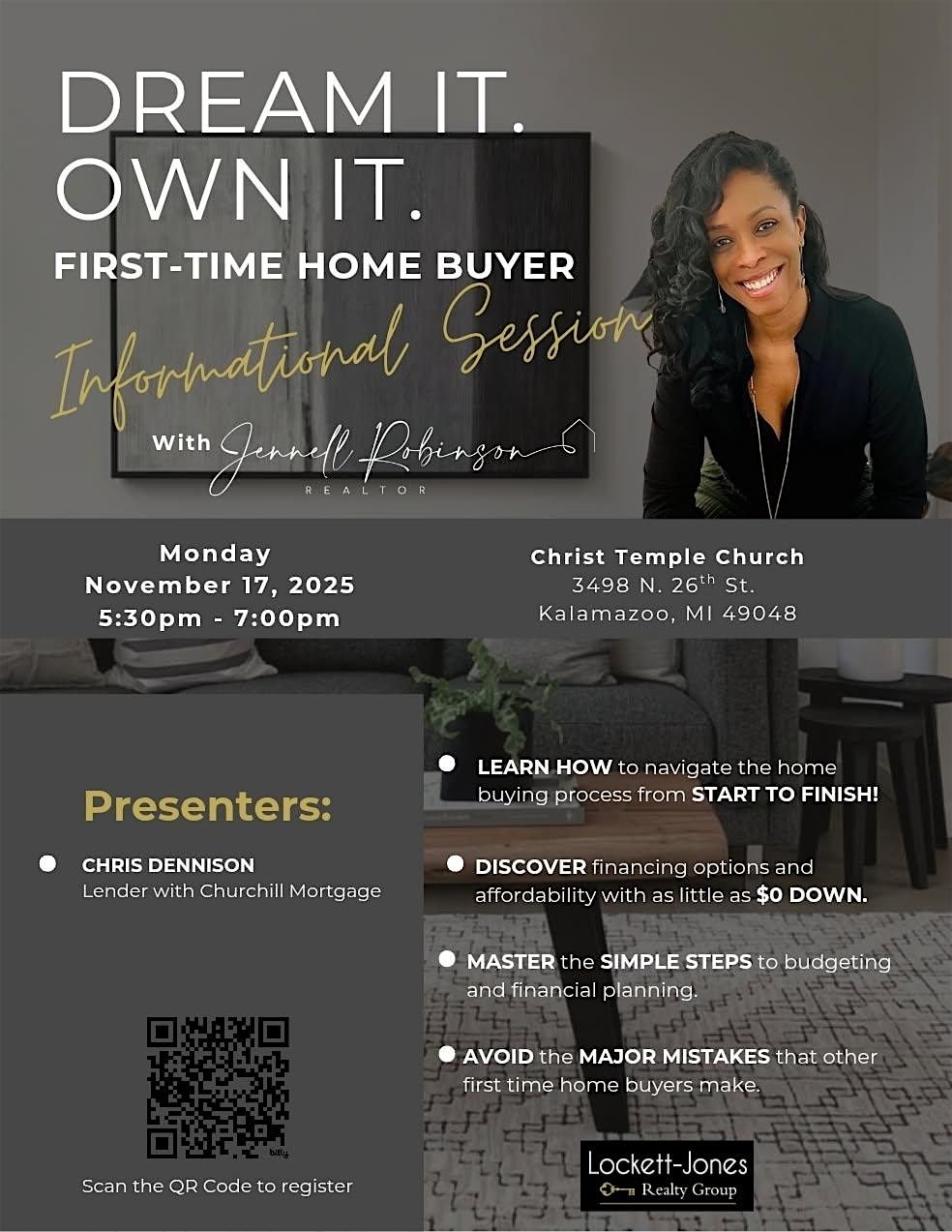 Dream It - Own It - First Time Home Buyer