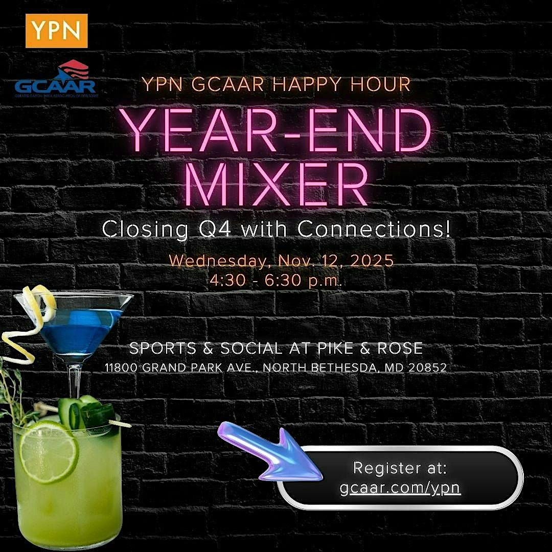 GCAAR YPN Year-End Mixer