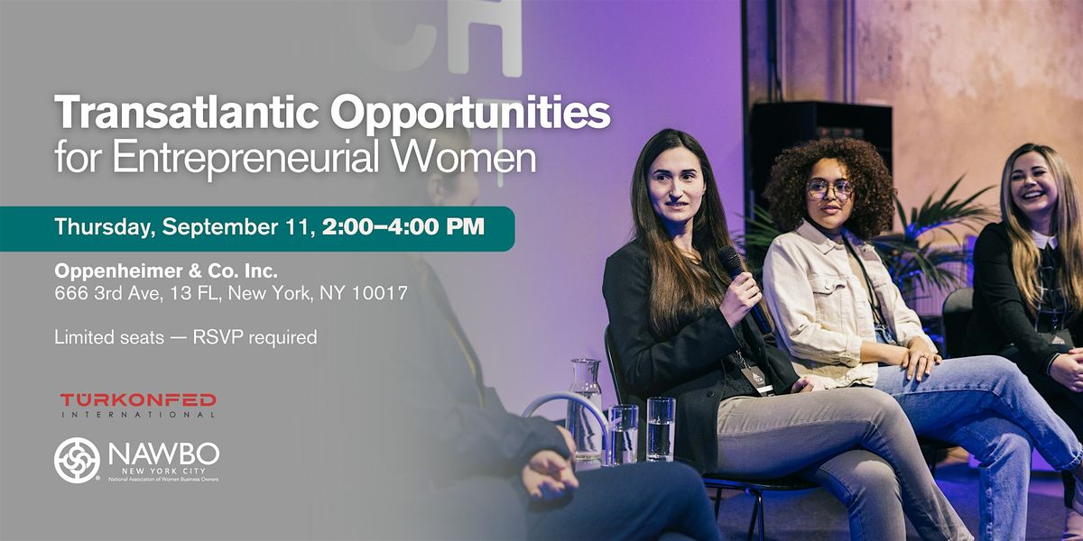 Transatlantic Opportunities for Entrepreneurial Women