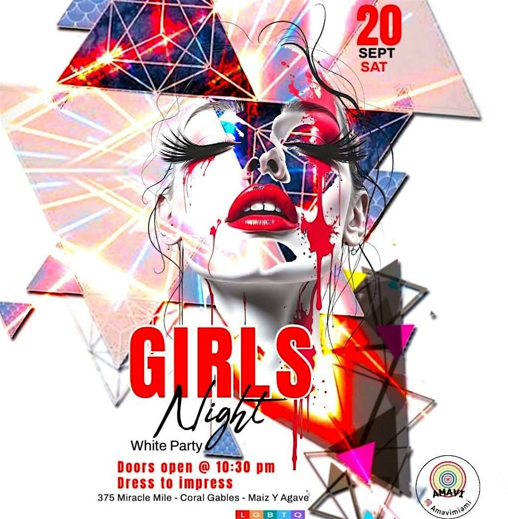 Girls Night White Party
