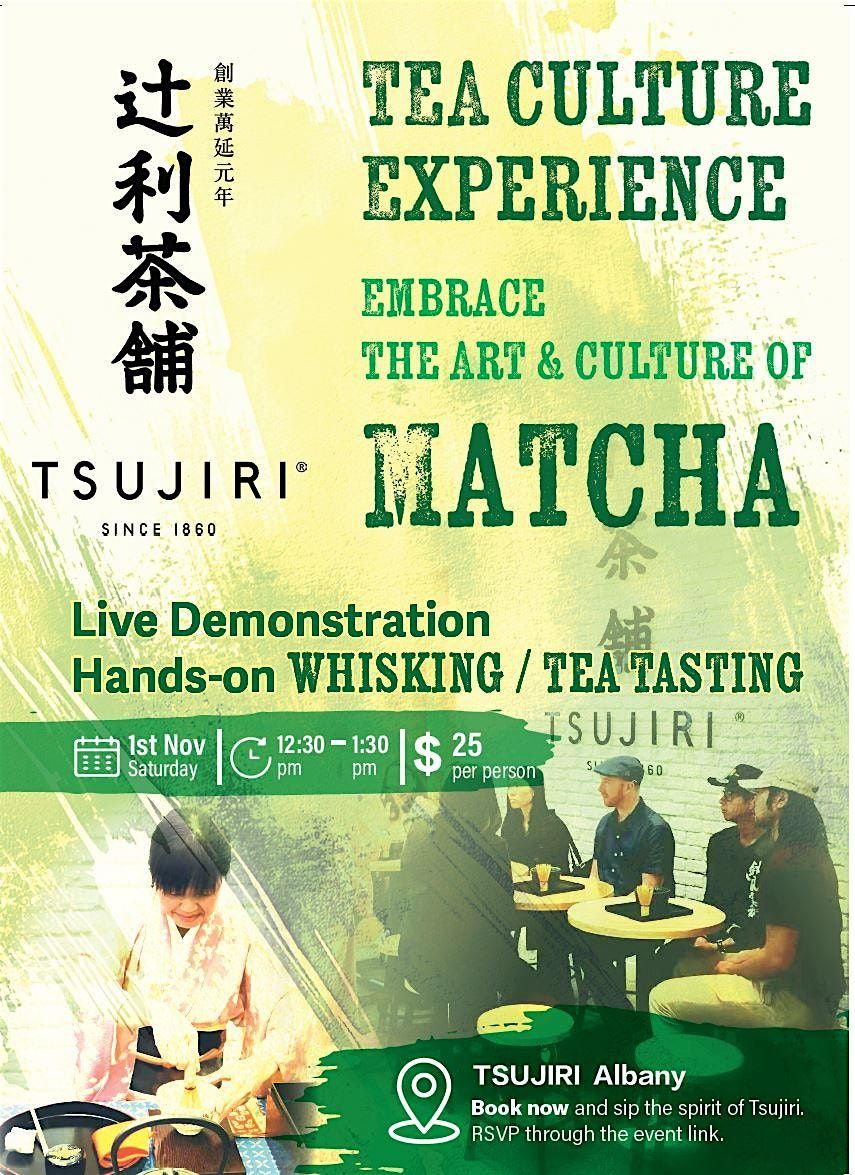 Tsujiri Albany Tea Tasting and Culture Experiencing