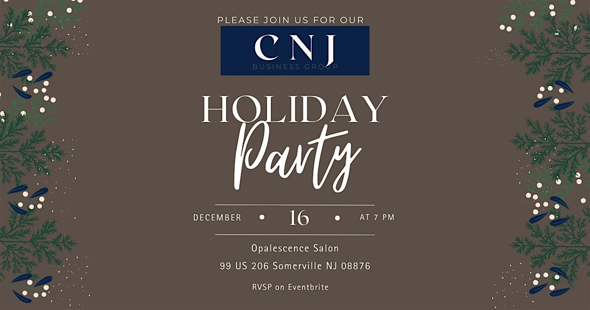Central NJ Business Group Holiday Networking Party