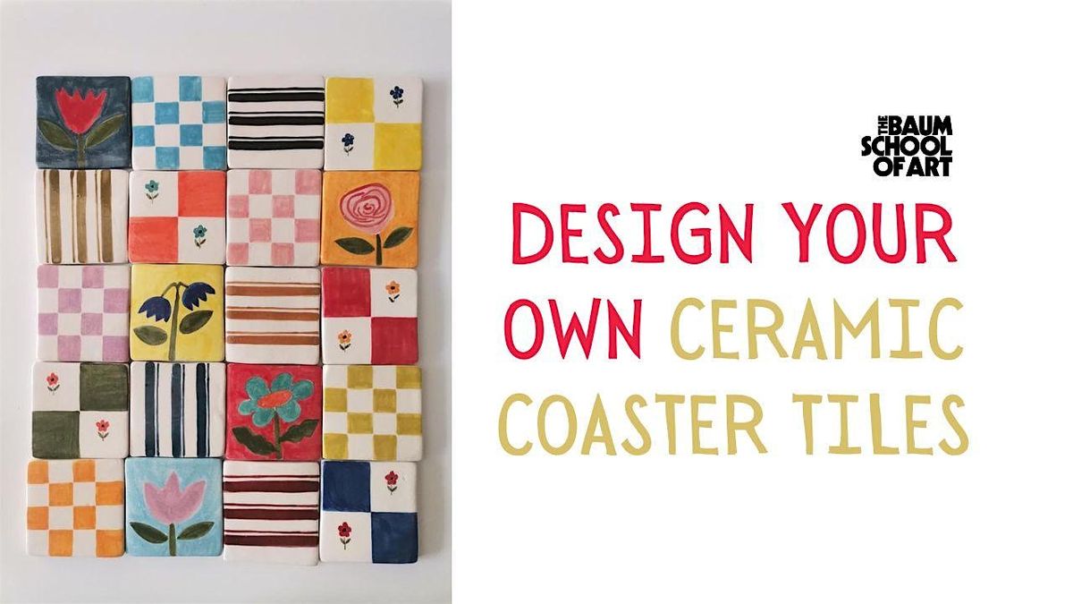 Design Your Own Ceramic Coaster Tiles