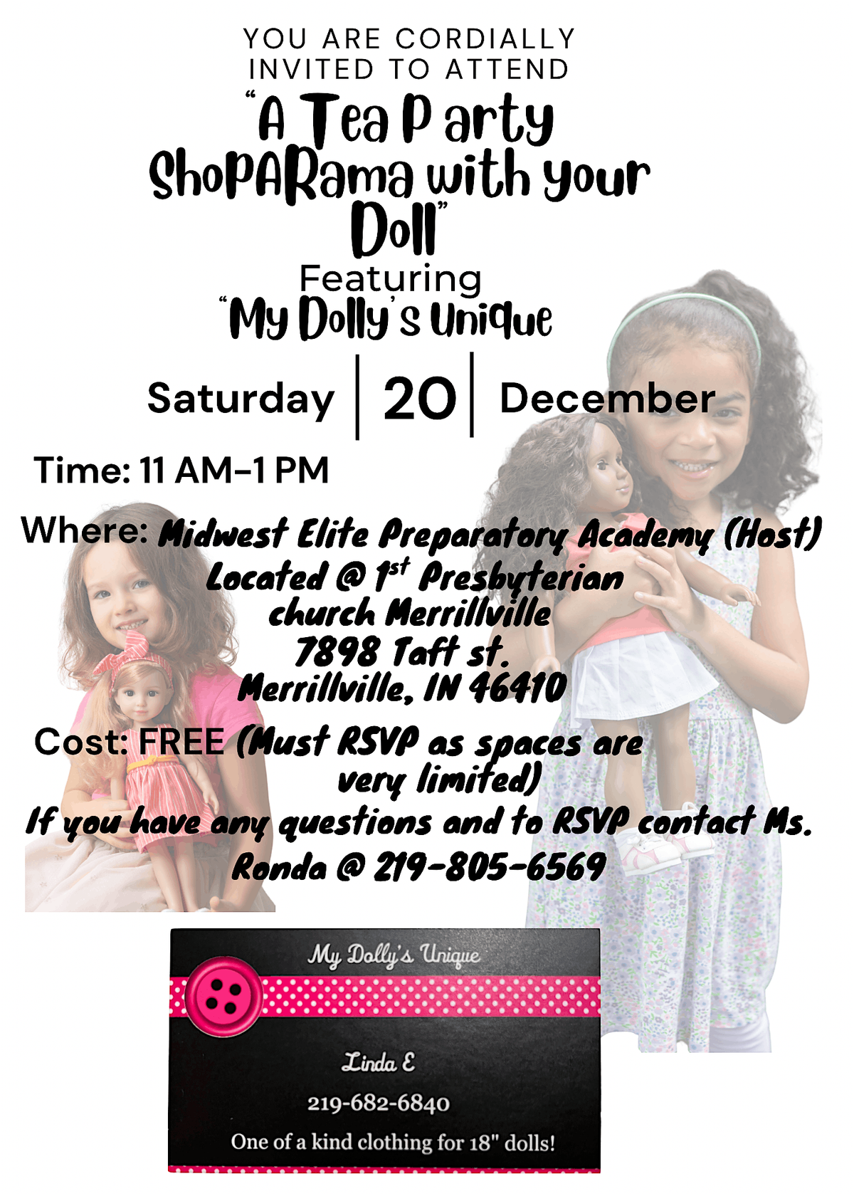 Tea party ShopaRama with your Doll