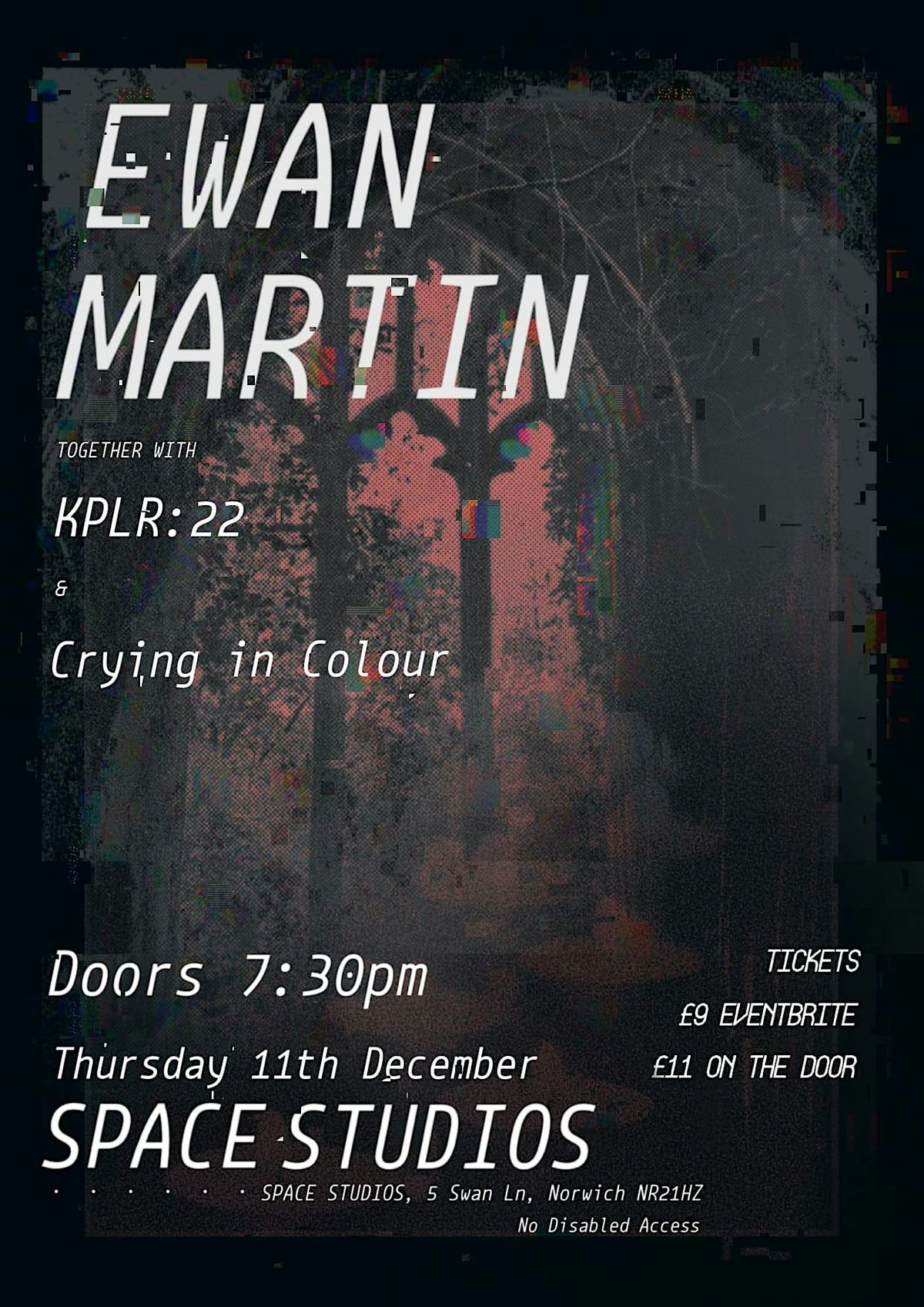 Ewan Martin with KPLR:22 + Crying In Colour