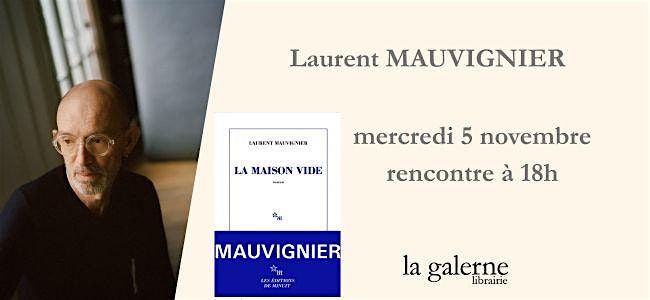 Rencontre Laurent Mauvignier