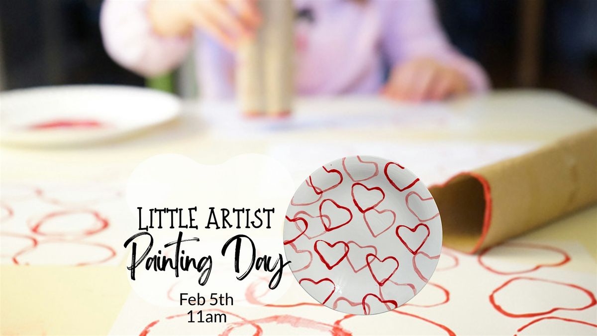 Little Artist Painting Day Feb - Ohio