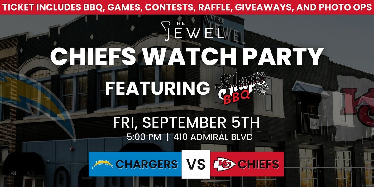 Chiefs Watch Party Featuring Slap's BBQ