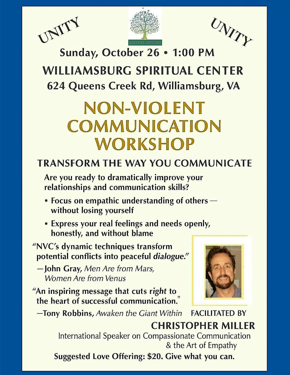 Non-Violent Communication Workshop