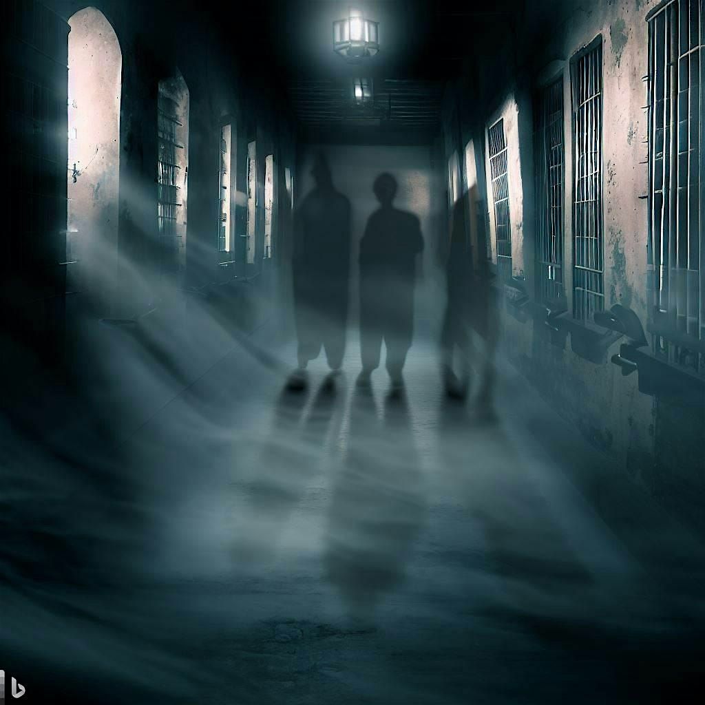 The Ghost hunting Tour Crown Point Old J*il on October 11th