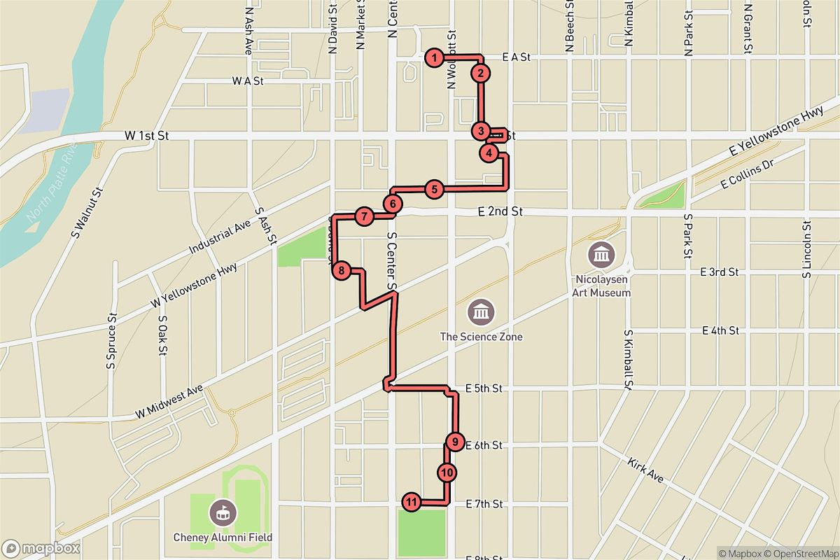 Casper Audio Tour: Echoes of Oil Barons and Landmark Legends