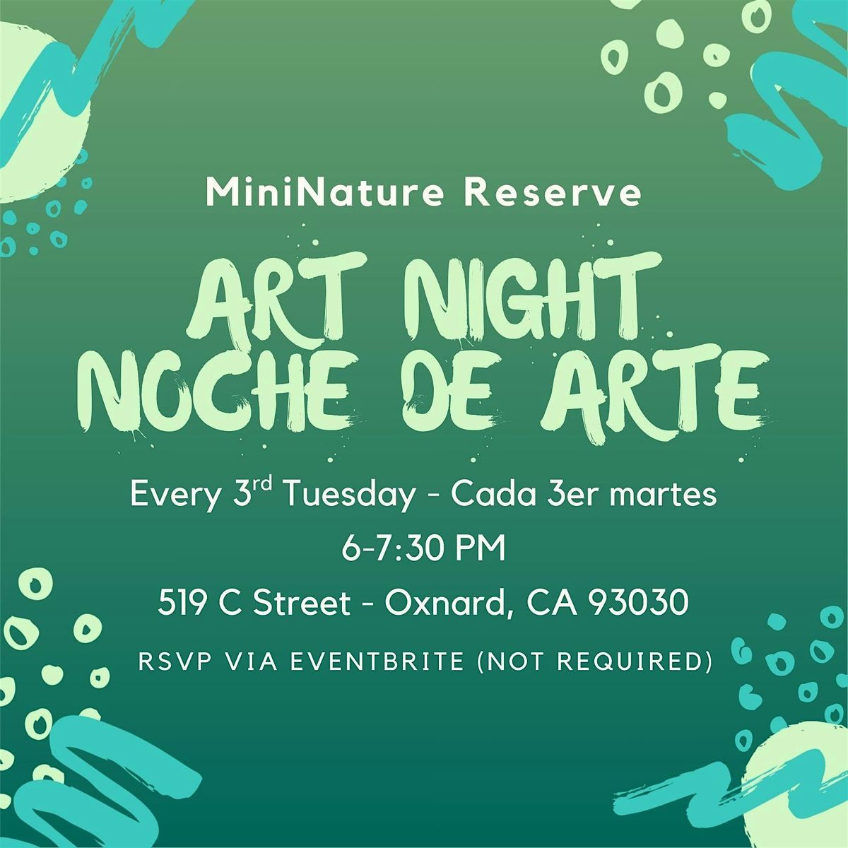 Bilingual Art Night- Noche de Arte Bilingue