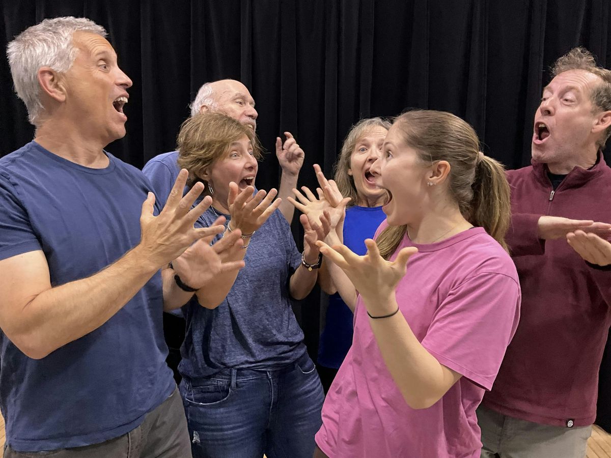 Seen improv games? Now see a whole comic play made up on the spot.