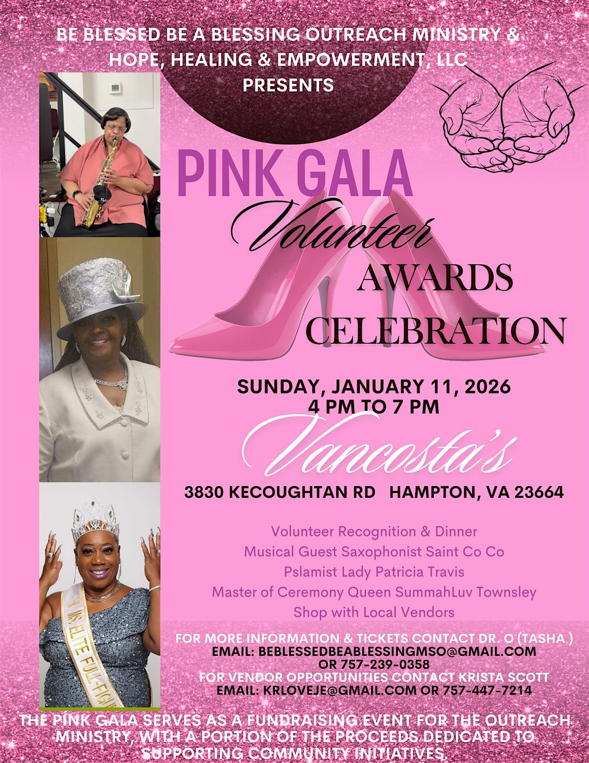 Pink Gala Volunteer Award Celebration