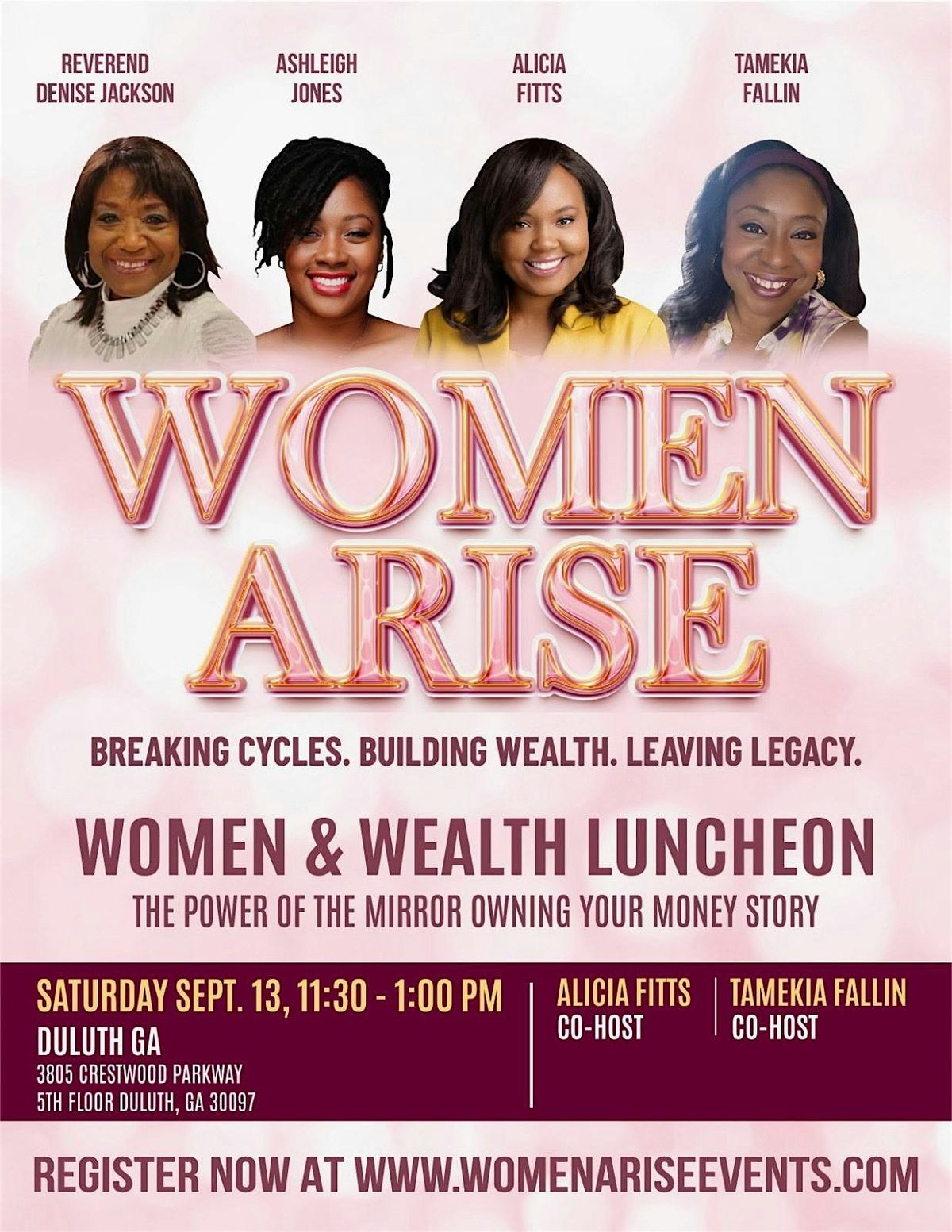 Women & Wealth Luncheon | Women Arise