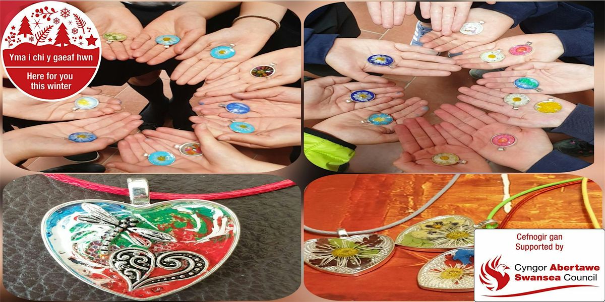 Christmas Resin jewellery with Helen